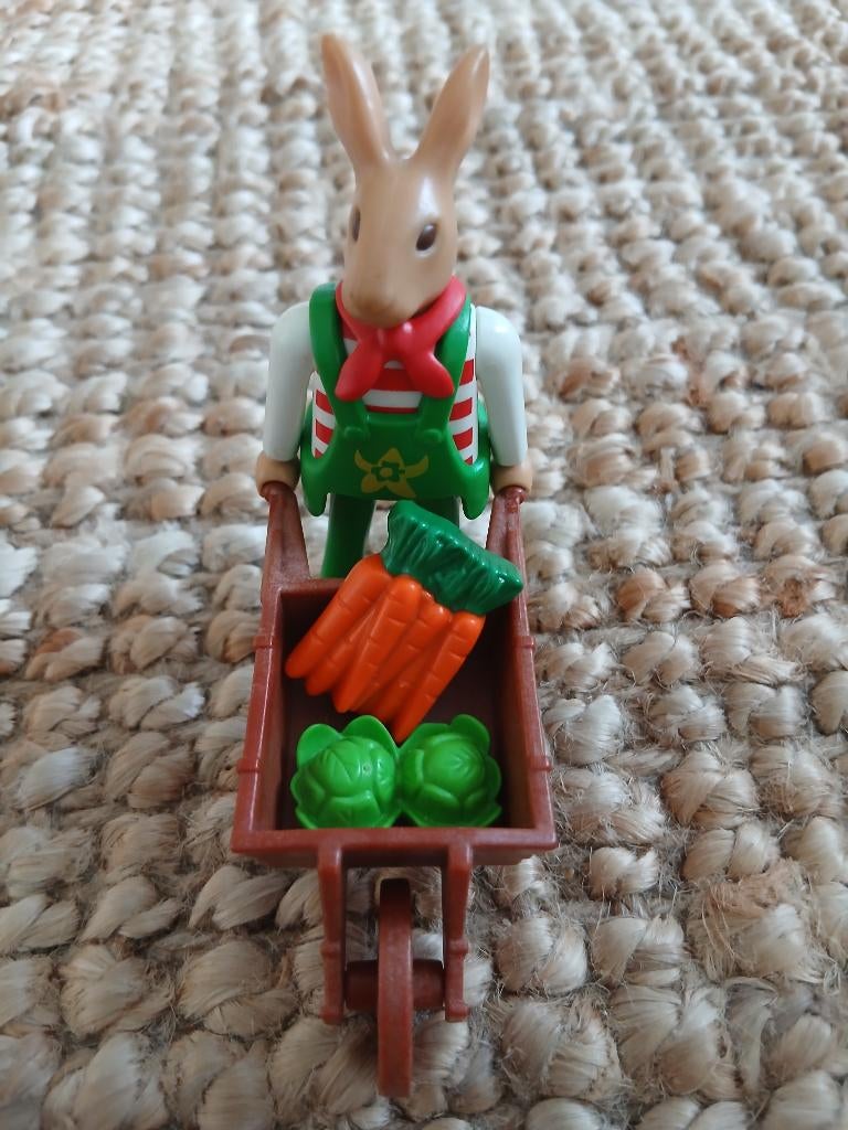 playmobil paashaas met kruiwagen 4451, Ophalen, Zo goed als nieuw