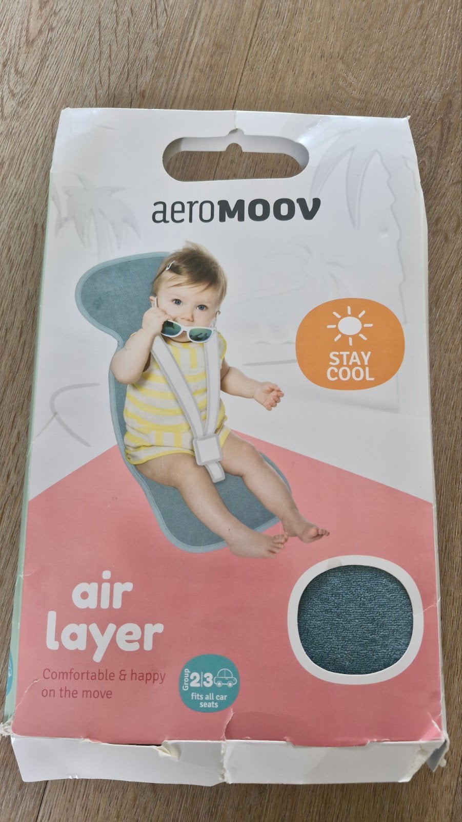 Aeromoov Air Layer Groep 2/3 - NIEUW - Minder Zweten in Auto, Overige merken, Autogordel, 15 t/m 36 kg, Nieuw
