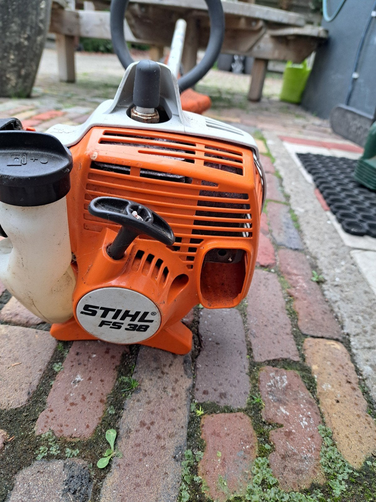 Tekoop Stihl bosmaaier type FS 38, Ophalen of Verzenden, Gebruikt, Benzine, Stihl
