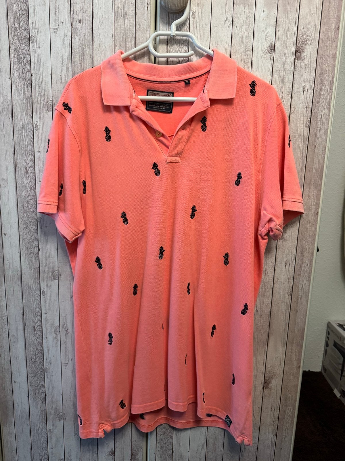 Roze Polo met Ananasprint - Petrol Industries XL, Ophalen of Verzenden, Gedragen, Maat 56/58 (XL), Roze