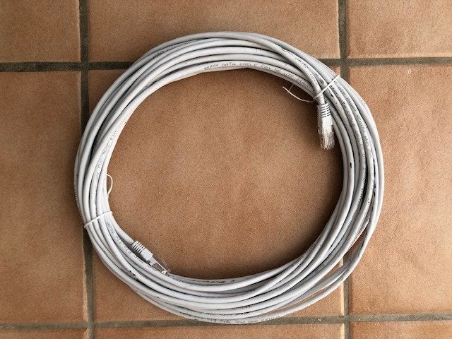 Coax en ethernet kabels diverse lengtes € 0,50 per meter., Ophalen of Verzenden, Zo goed als nieuw, 2 tot 5 meter, Coaxiale kabel