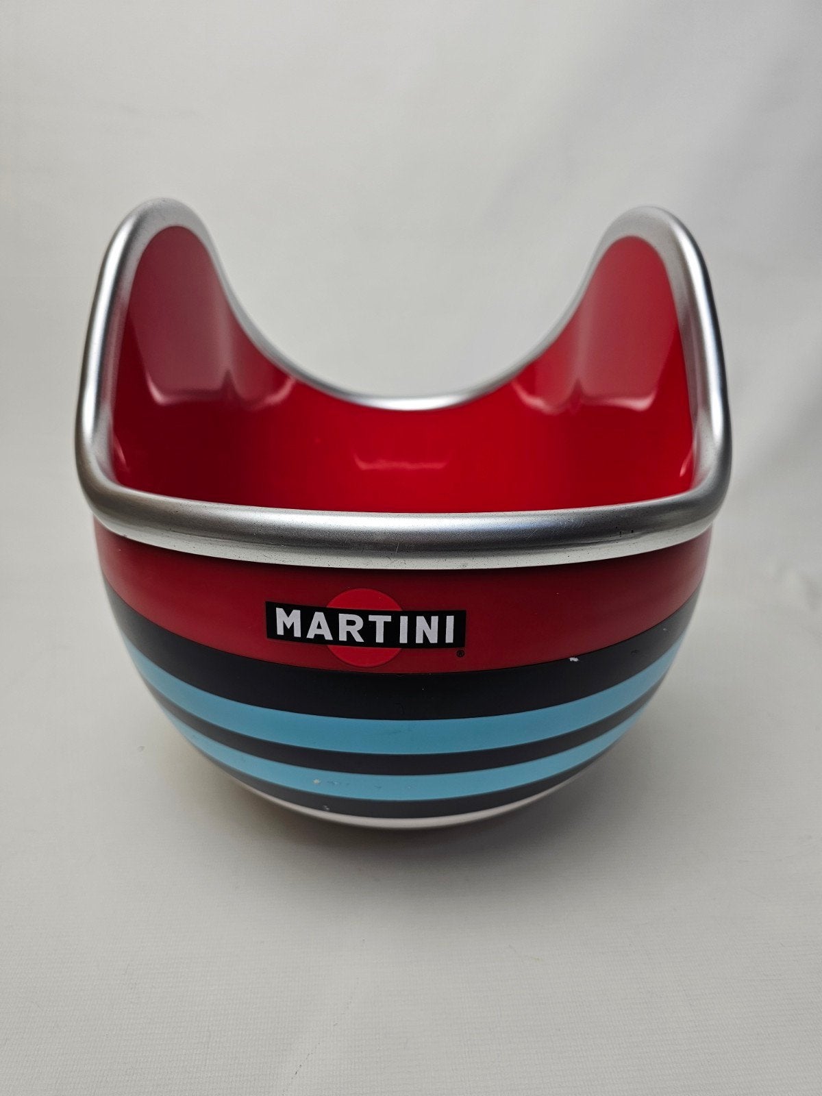 # Vintage Martini Racing ijsemmer - Racehelm jaren '70, Ophalen of Verzenden