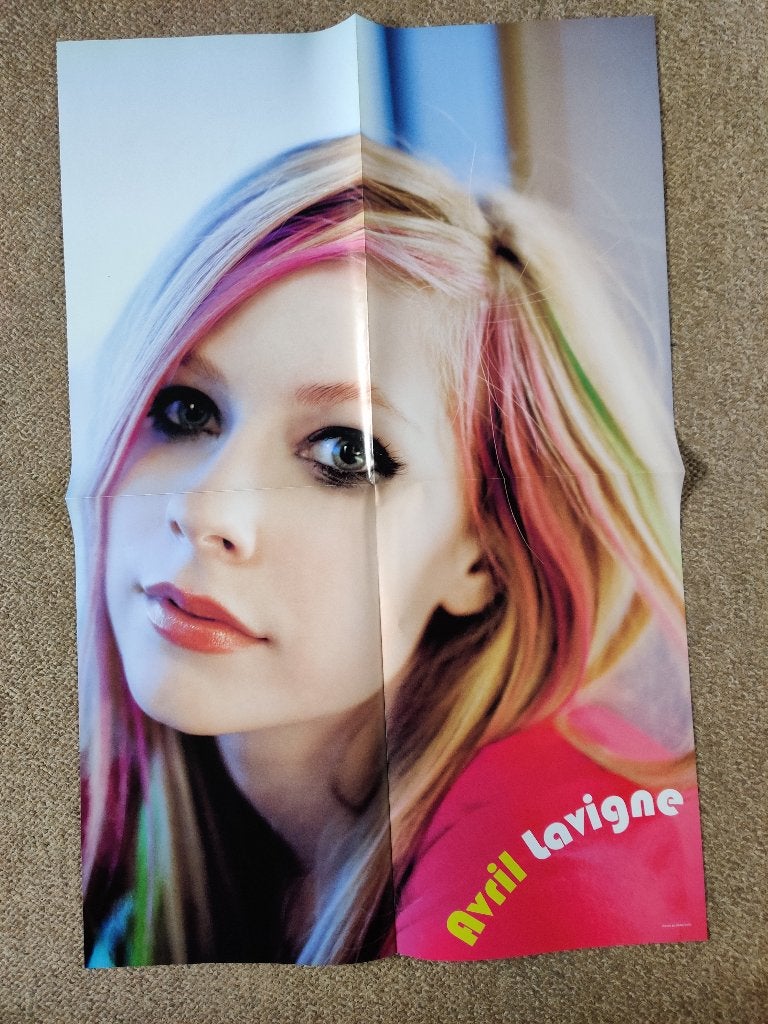 lady gaga / avril lavigne japanse magazine poster 38x 58, Verzenden, Rechthoekig Liggend, Nieuw, A1 t/m A3