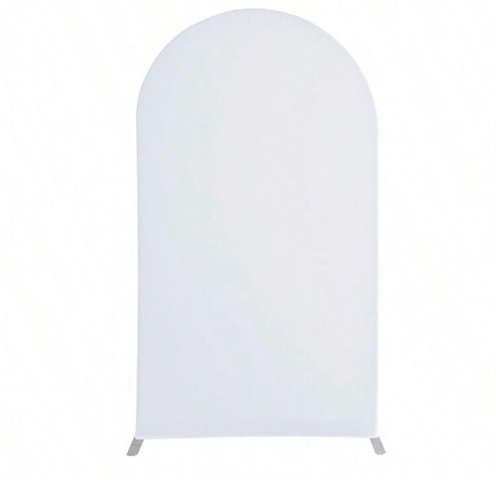 Elastisch Achtergronddoek Boog Wit 180x80cm, Ophalen of Verzenden, Nieuw, Versiering, Geboorte of Huwelijk