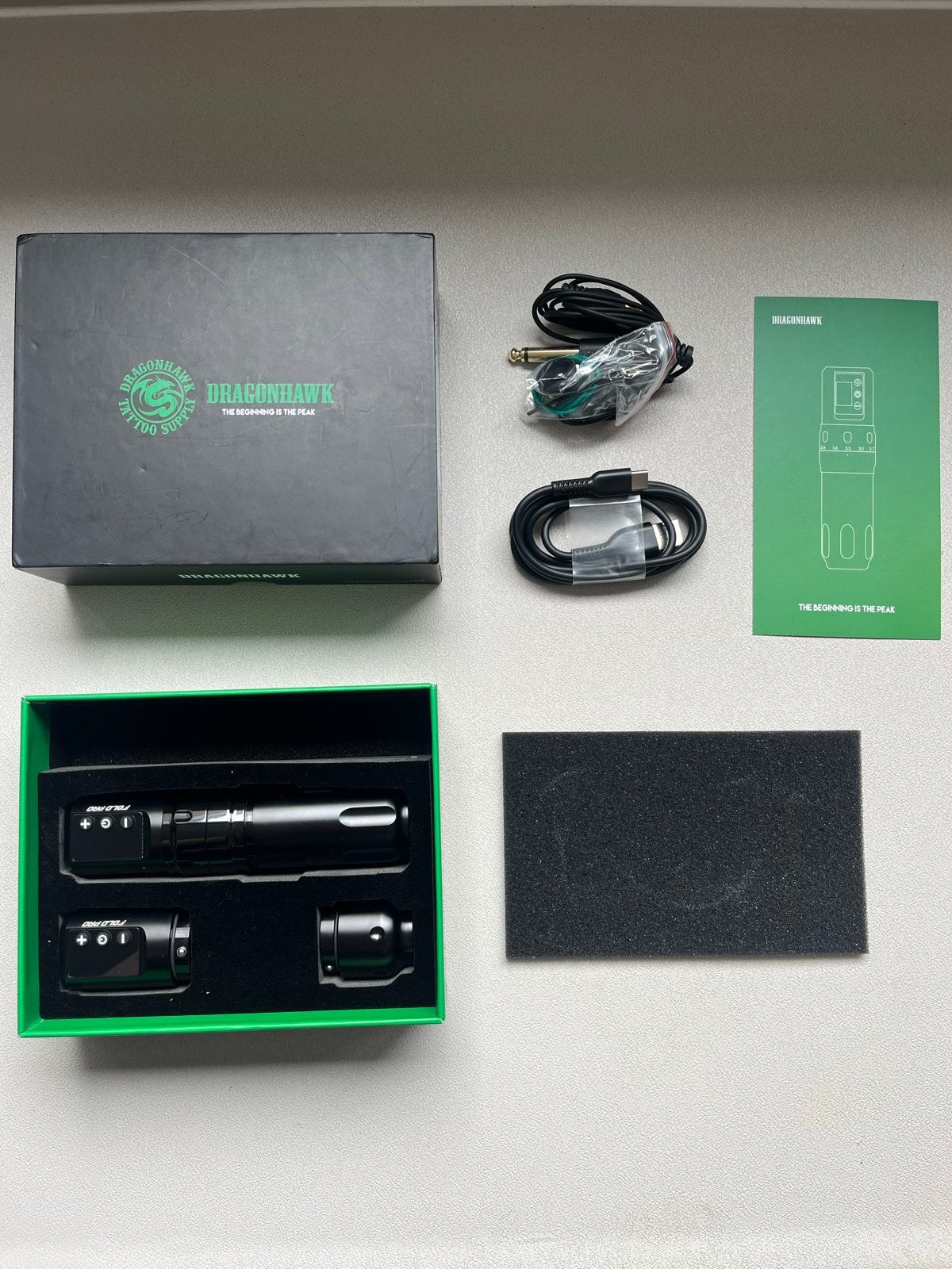 Dragonhawk Tattoo Machine, Ophalen of Verzenden, Zo goed als nieuw