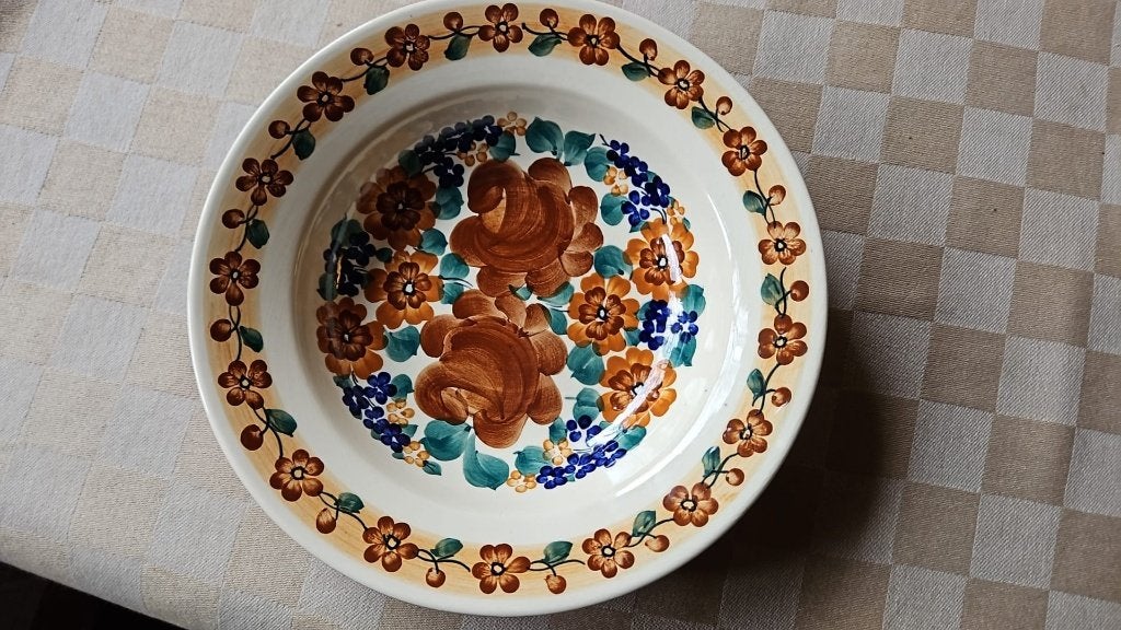 pools aardewerk antiek doorsnee 25 cm, Ophalen of Verzenden