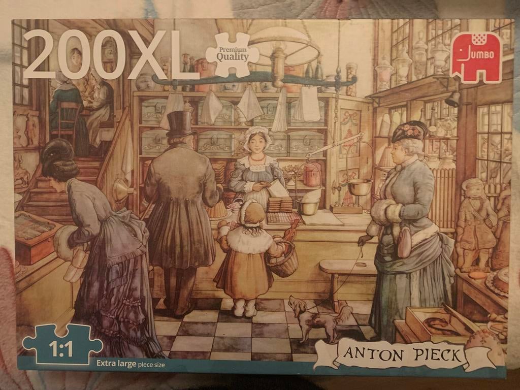 Anton Pieck puzzel 200 stukjes XL, Ophalen of Verzenden, Minder dan 500 stukjes, Zo goed als nieuw