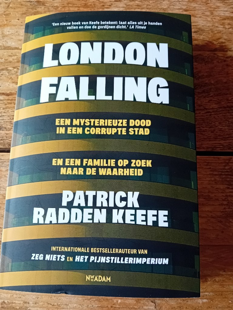 London falling, Ophalen of Verzenden, Zo goed als nieuw, Patrick Radden Keefe