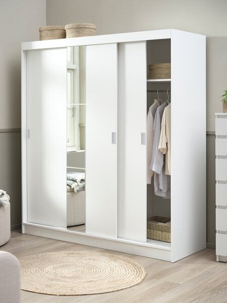 linnenkast met spiegel, Huis en Inrichting, Ophalen, Met deur(en), Nieuw, 200 cm of meer