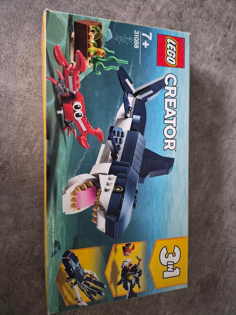 Lego Creator 31088 Diepzee wezens, Ophalen of Verzenden, Zo goed als nieuw