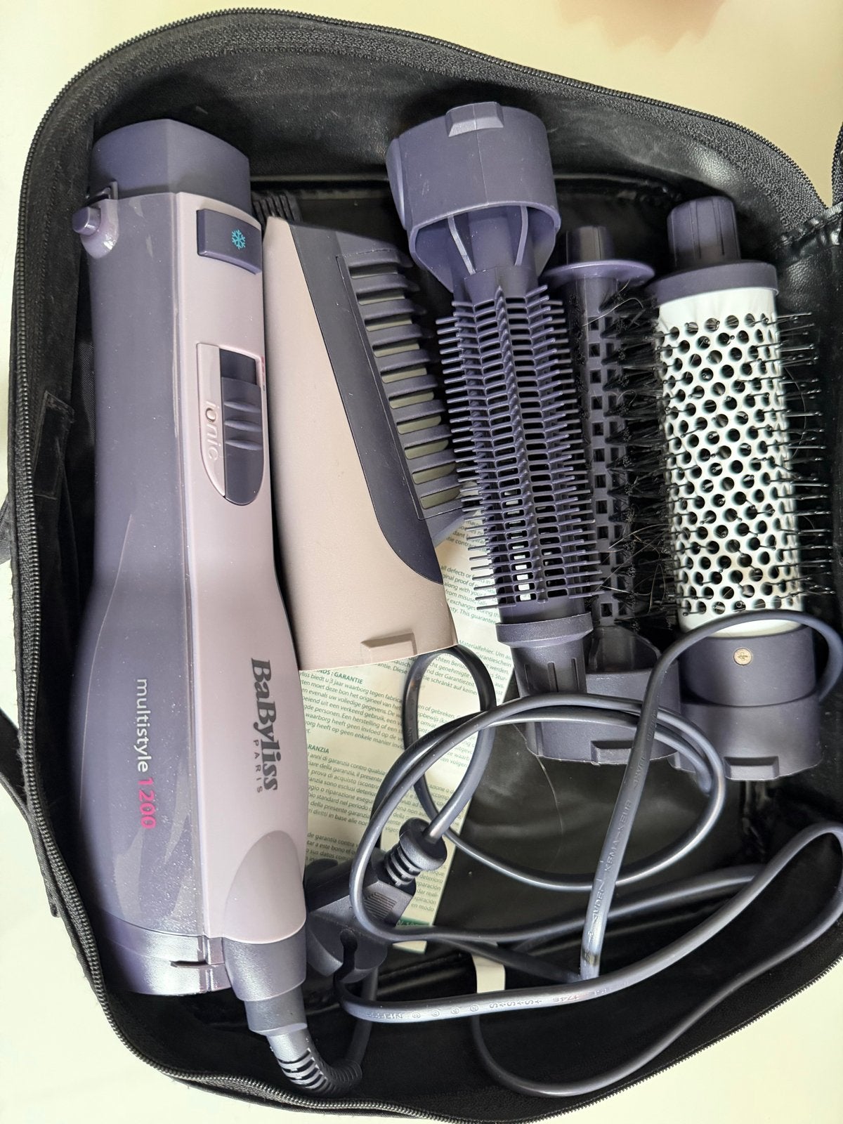 Babyliss Multistyle Föhn met Diverse Opzetborstels, Ophalen of Verzenden, Zo goed als nieuw, Haarverzorging