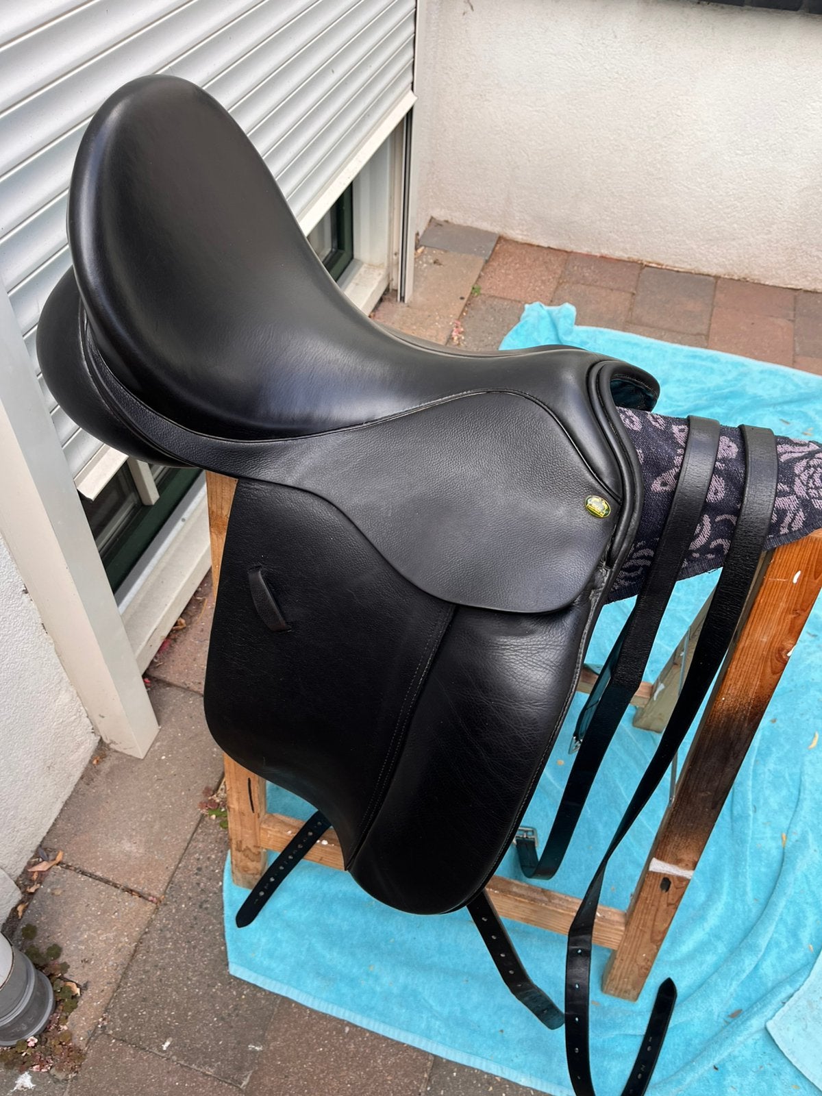 IDEAL dressuurzadel en hoofdstel, Dieren en Toebehoren, Ophalen, Zo goed als nieuw, Dressuur
