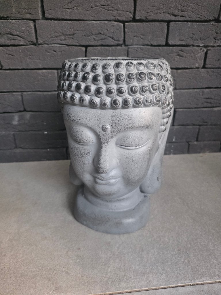 Buddha (bloempot of decoratie), Overige materialen, Rond, Ophalen of Verzenden, Zo goed als nieuw