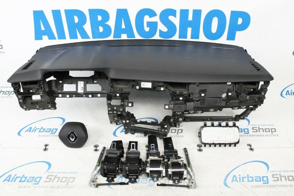 Airbag set - Dashboard zwart Renault Clio (2019-heden), Gebruikt, Ophalen of Verzenden