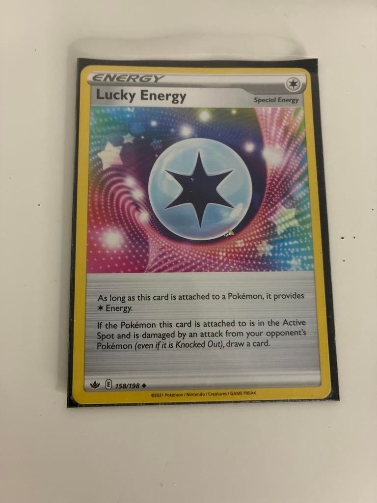 Pokémon TCG: Lucky Energy (158/198) - Special Energy, Verzenden, Zo goed als nieuw, Losse kaart