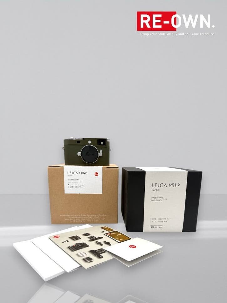 LEICA M11-P SAFARI 20235 | NIEUWSTAAT | DOOS | BON, ., Leica, Accu, 60 megapixels
