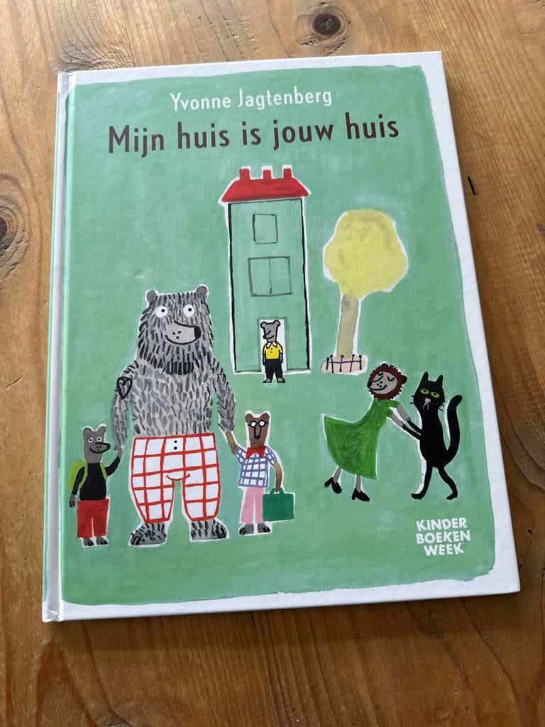 Mijn huis is jouw huis - Yvonne Jagtenberg (Kinderboekenweek, Ophalen of Verzenden, Zo goed als nieuw, Fictie algemeen