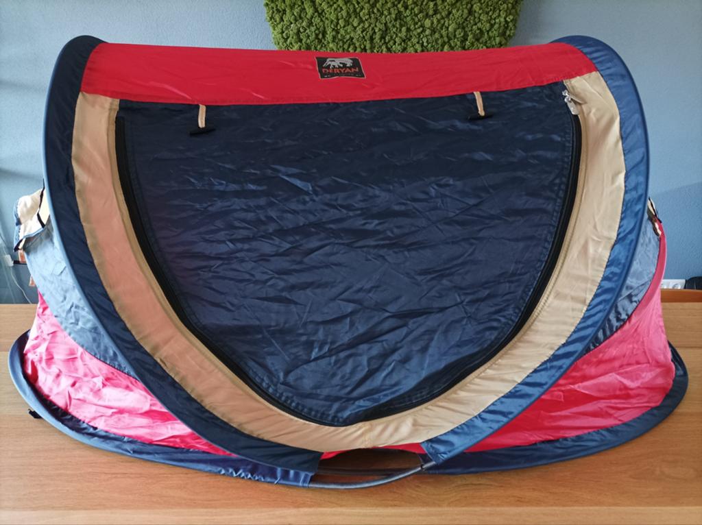 Deryan campingbedje campingbed box caravan camperen tent, Ophalen of Verzenden, Gebruikt