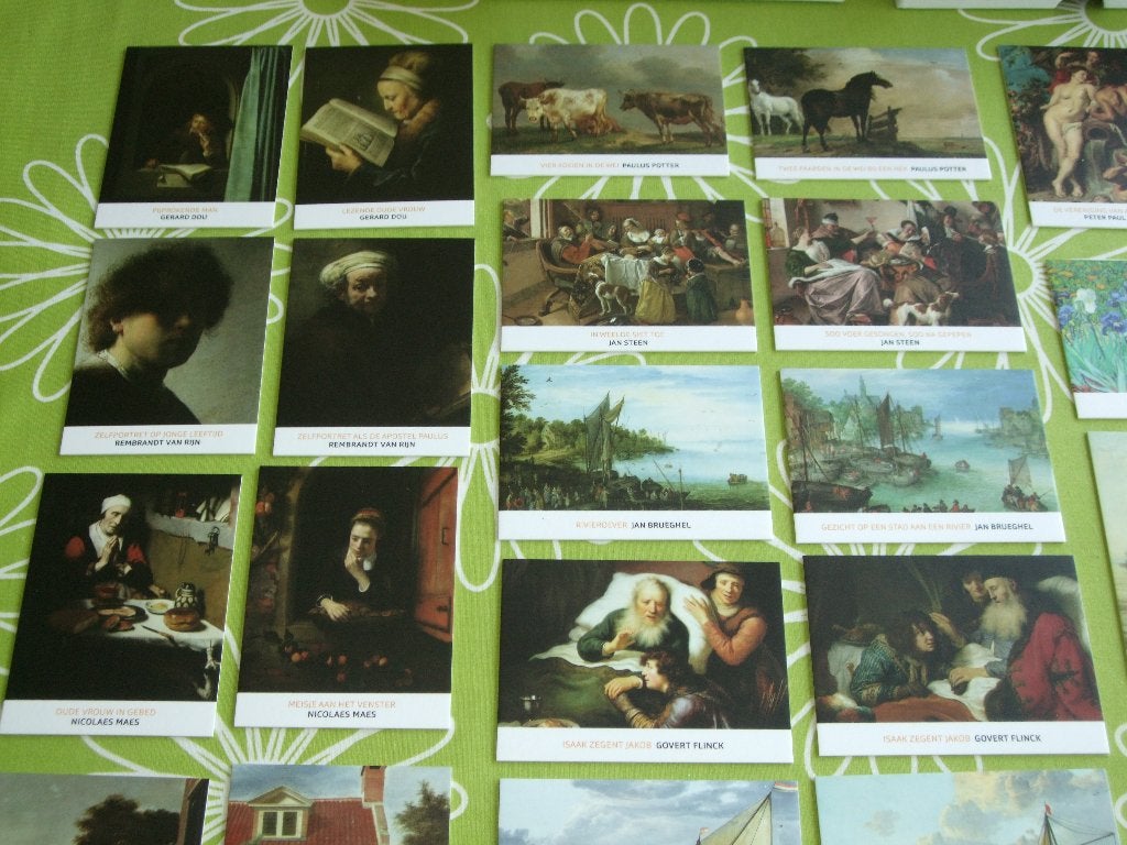 Hollandse meesters - memospel, Een of twee spelers, Ophalen of Verzenden, Zo goed als nieuw