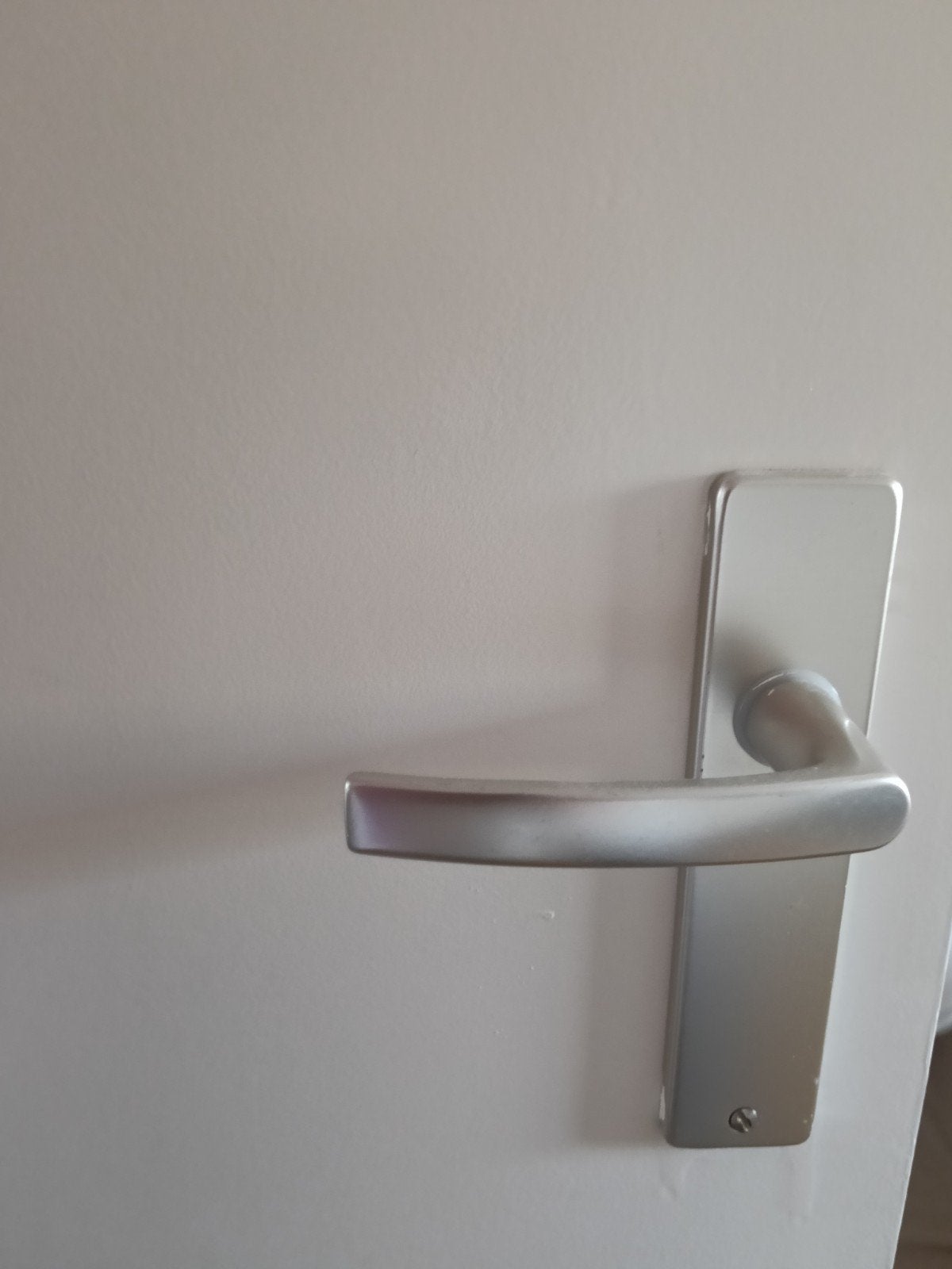 deurklinken 8 stuks incl 2 wc klinken met slot 62 mm, Ophalen of Verzenden, Zo goed als nieuw, Slot