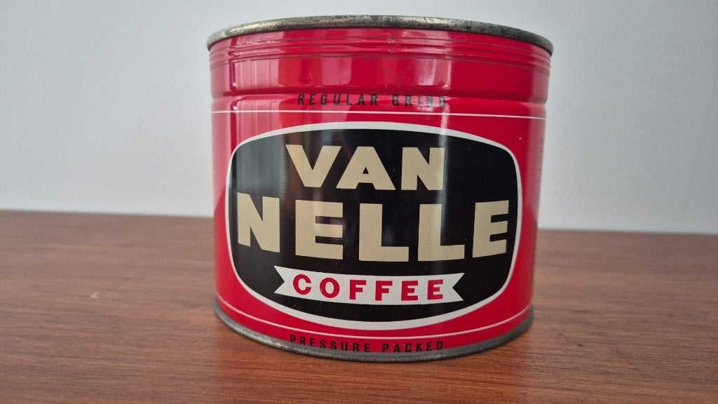 Van Nelle Coffee blik, Ophalen of Verzenden, Zo goed als nieuw, Koffie, Van Nelle