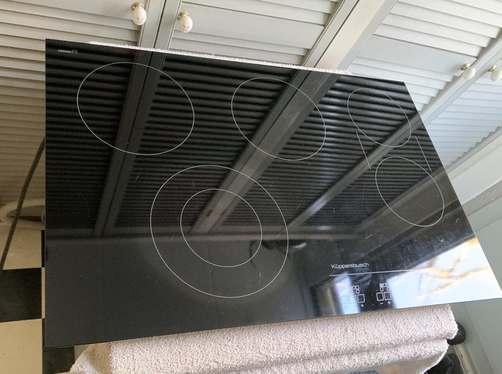Küppersbusch -  80cm keramische kookplaat- 5 zones ekef854.1, Witgoed en Apparatuur, Ophalen, Gebruikt, Keramisch, Inbouw