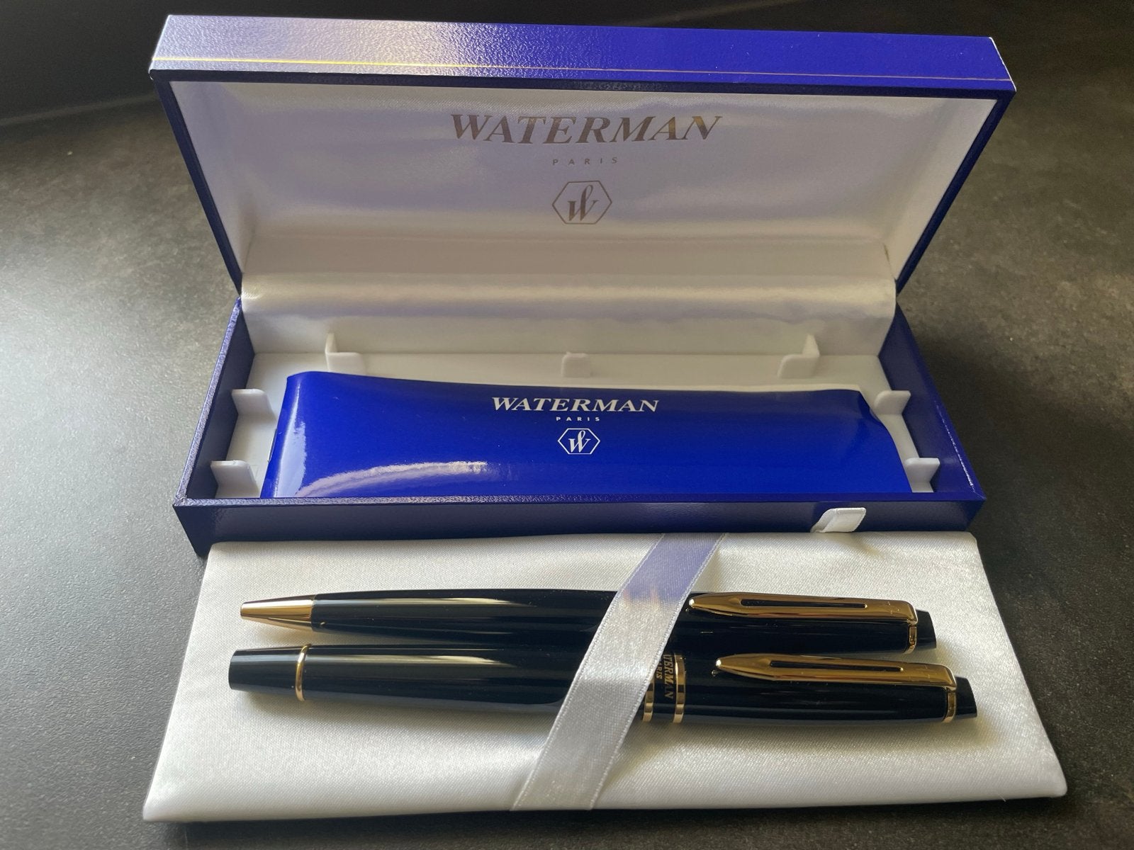 Waterman Pennenset: Vulpen & Balpen - Nieuw in doos, Pennenset, Nieuw, Met doosje, Ophalen of Verzenden