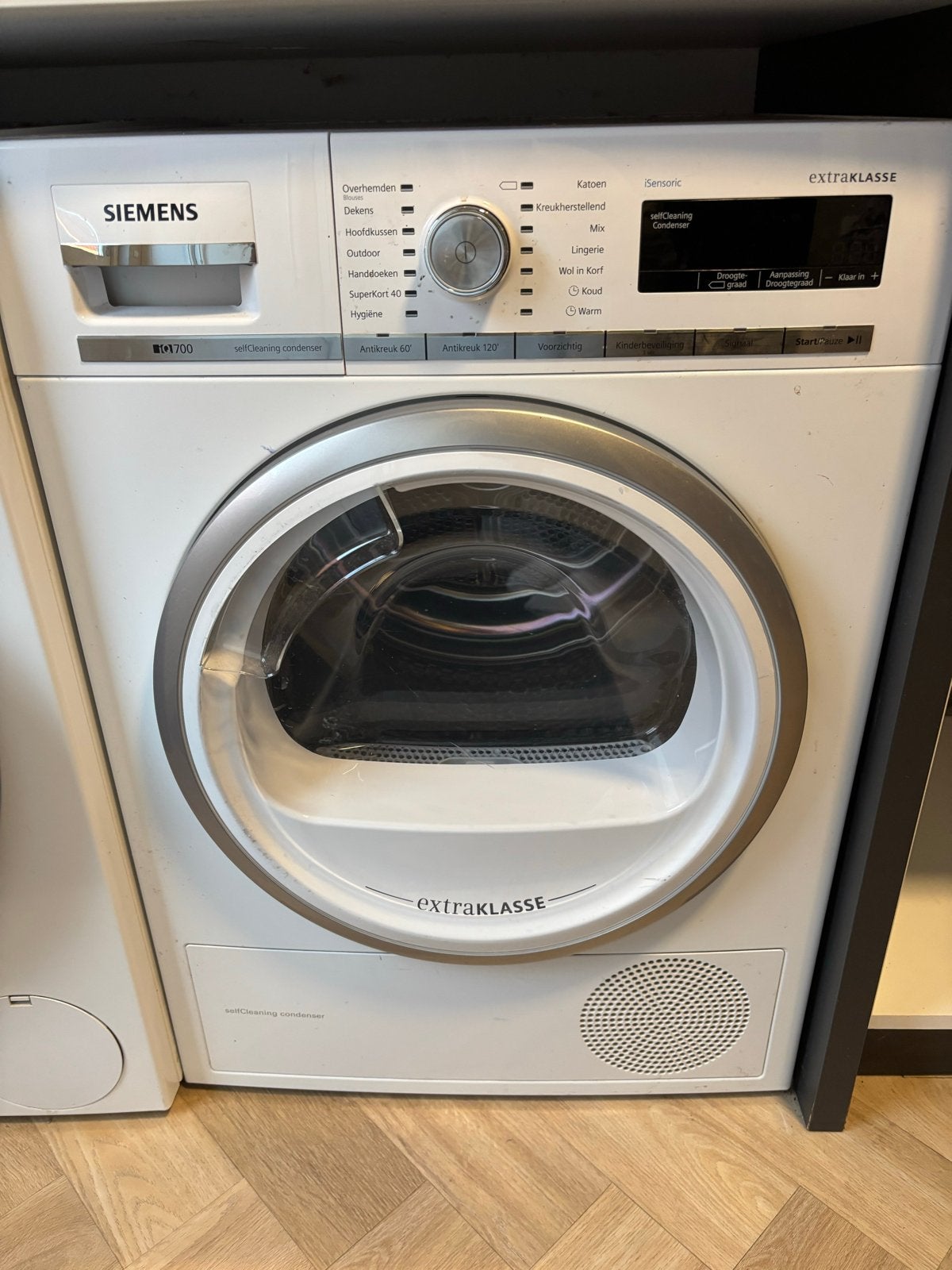 Siemens IQ700 warmtepompdroger, Witgoed en Apparatuur, Ophalen, Gebruikt, 8 tot 10 kg, 85 tot 90 cm