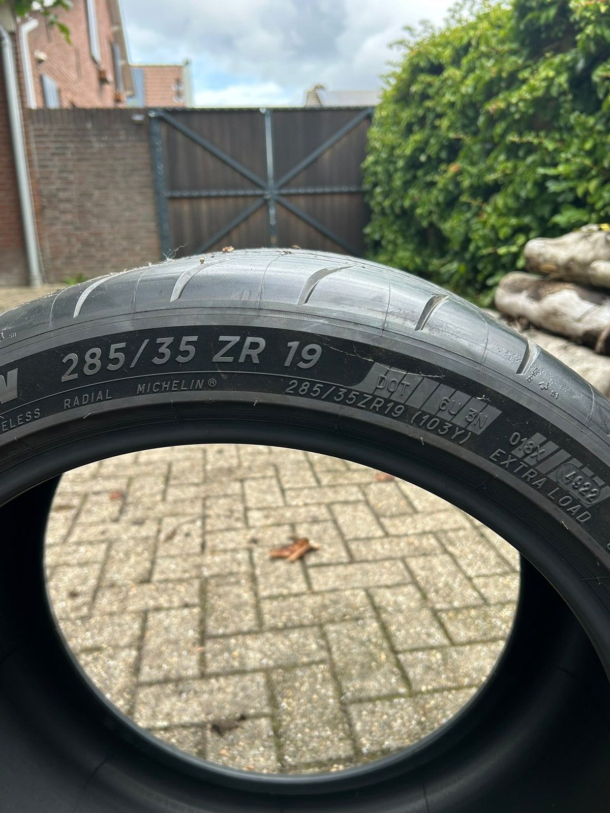 1 x Michelin Pilot Sport Cup 2R 285/35 ZR 19, Ophalen, Nieuw