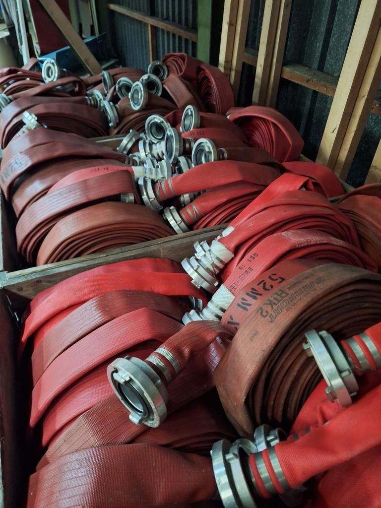 Brandweerslang 2" 52mm rol 20m met Storz koppeling, Ophalen, Nieuw