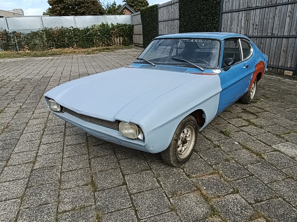 Ford Capri 03-04-1969 !!!, Achterwielaandrijving, 1498 cc, Blauw, Handgeschakeld