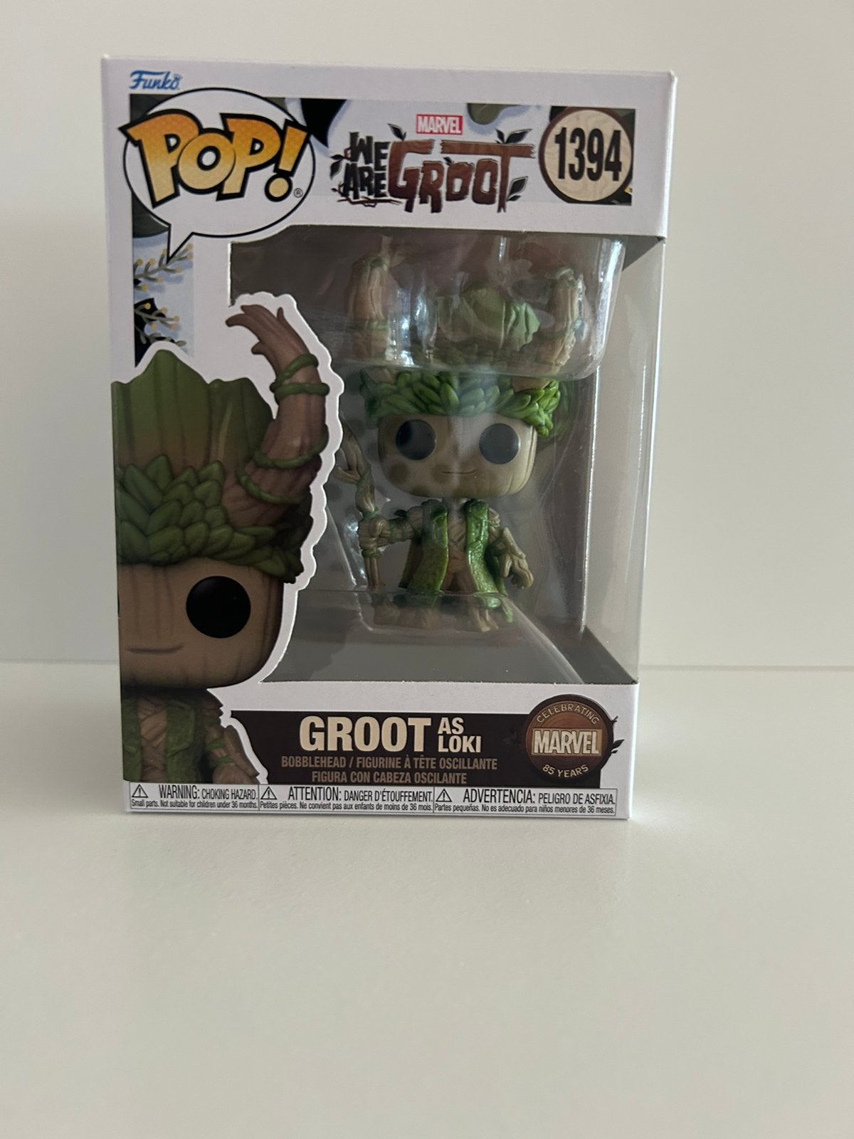 Funko pop Marvel Groot as Loki, Verzamelen, Ophalen of Verzenden, Zo goed als nieuw