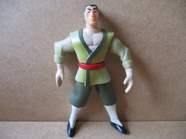 adv10113 mulan poppetje 3, Ophalen, Gebruikt, Beeldje of Figuurtje