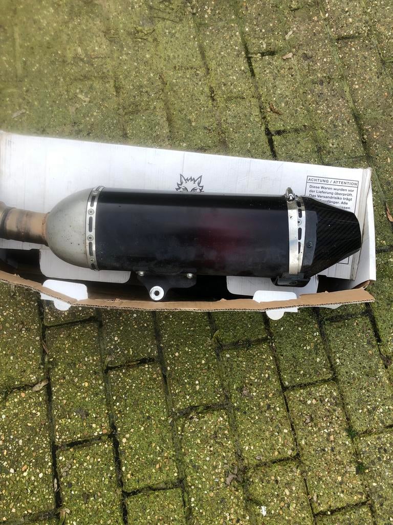 Uitlaat KTM SMC 690 - Akrapovic/SC-Project look, Ophalen of Verzenden, Gebruikt