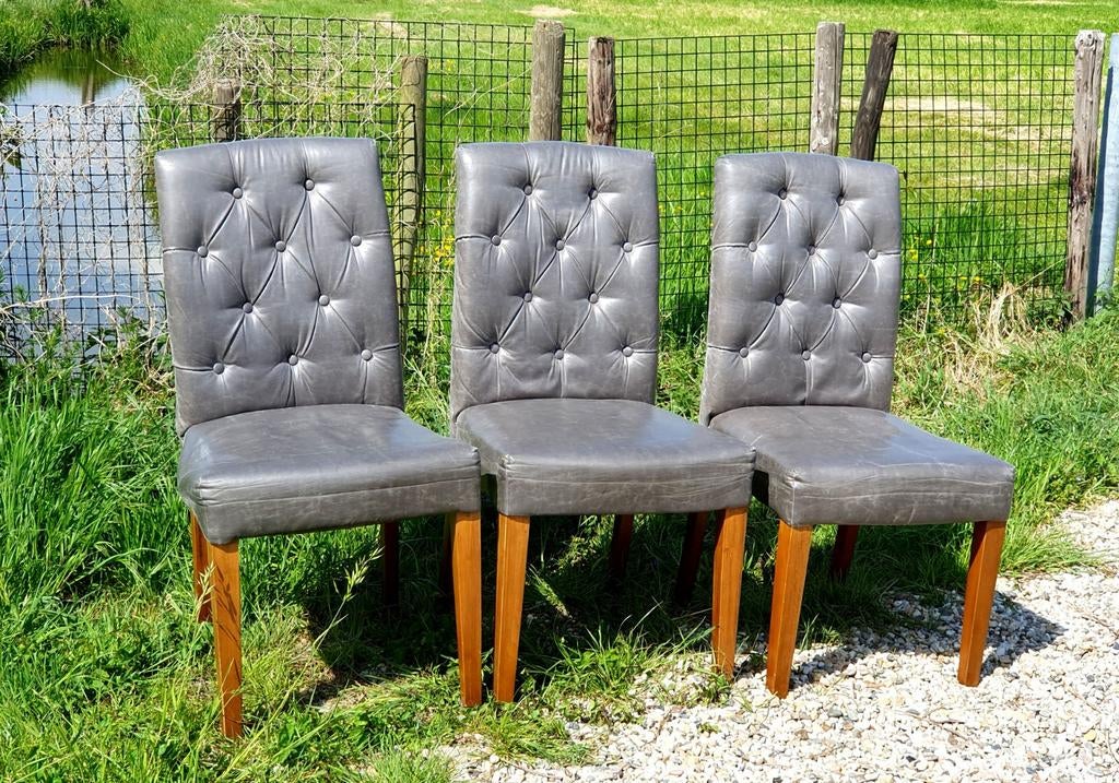Zes eetkamerstoelen More & More - Gratis af te halen!, Ophalen, Gebruikt, Landelijk, Vijf, Zes of meer stoelen
