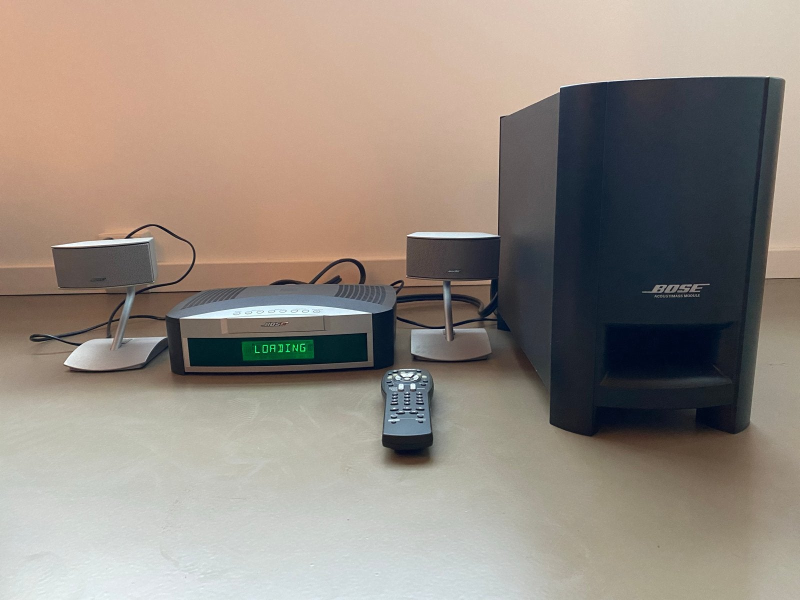 Bose AV 3-2-1GS Home Entertainment System, Gebruikt, 2.1-systeem, Dvd-speler, Ophalen