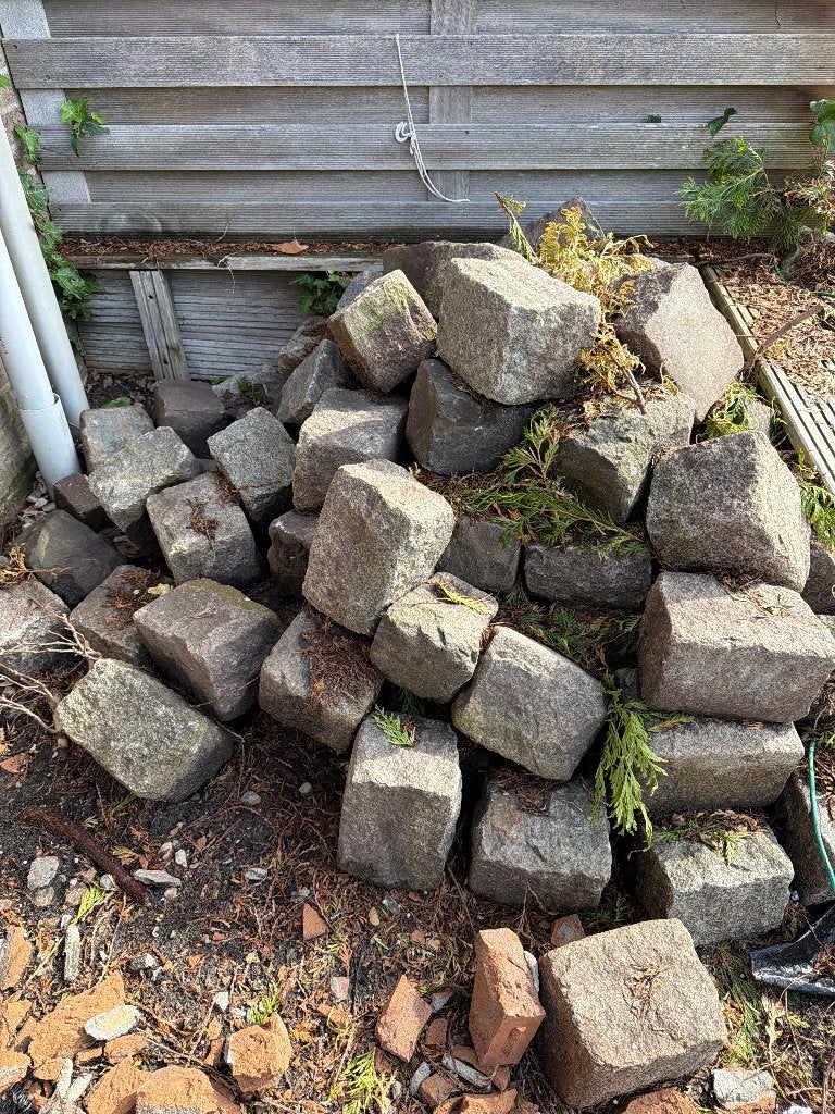 Gratis stenen ophalen, Ophalen of Verzenden, Gebruikt
