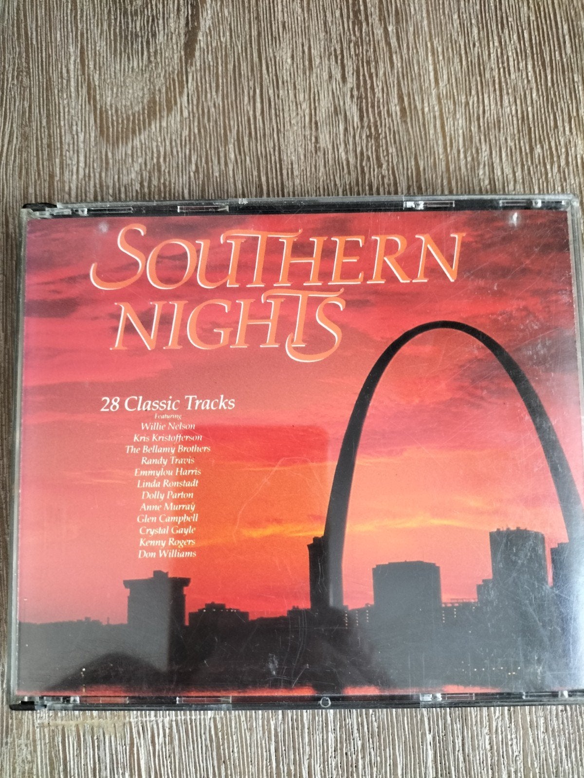 2CD Southern Nights - 28 country classics tracks, Ophalen of Verzenden, Zo goed als nieuw, Verzamelalbum, Country