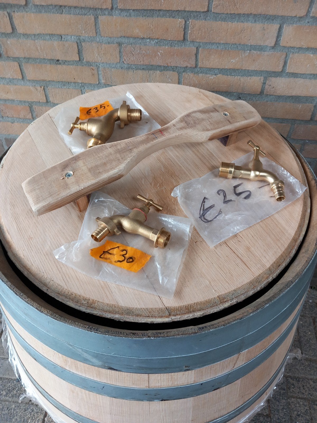 wijnvaten Regentonnen, 150 liter of meer, Ophalen, Nieuw, Hout
