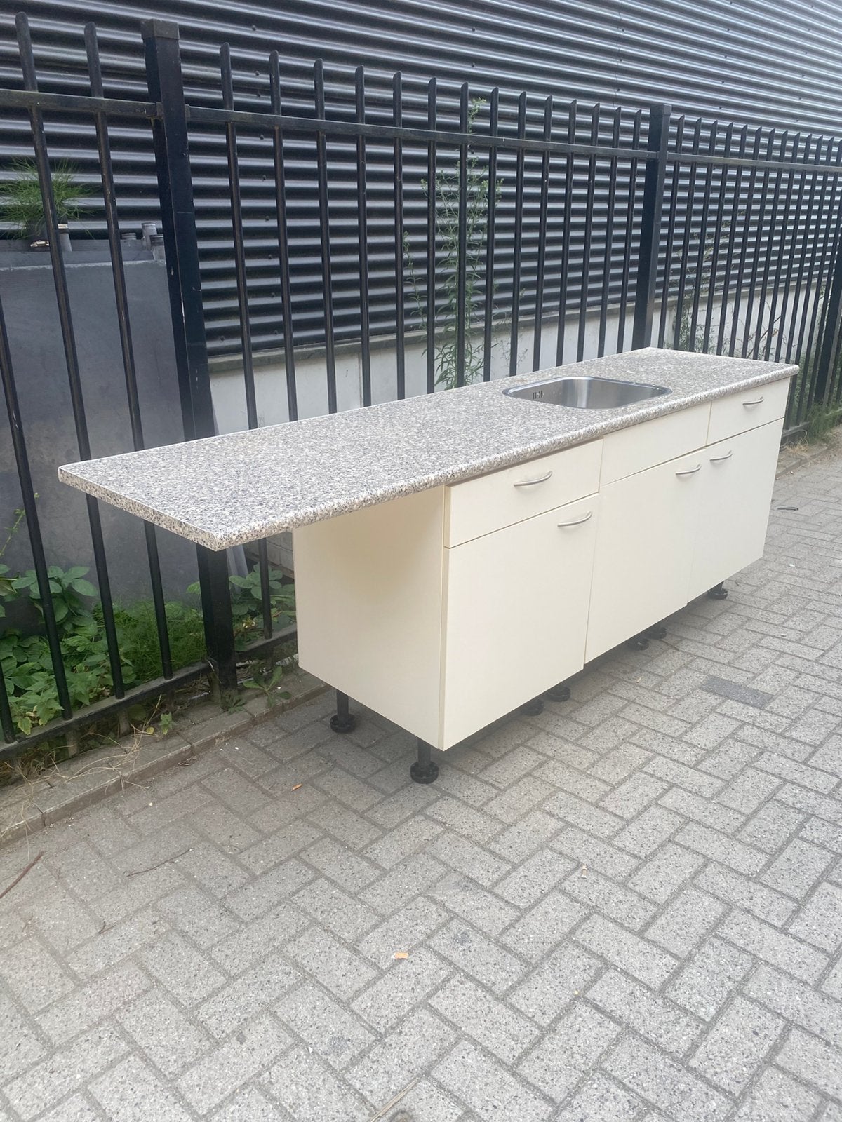 Keukenblokje bruynzeel, Ophalen, Gebruikt, Enkelwandige keuken