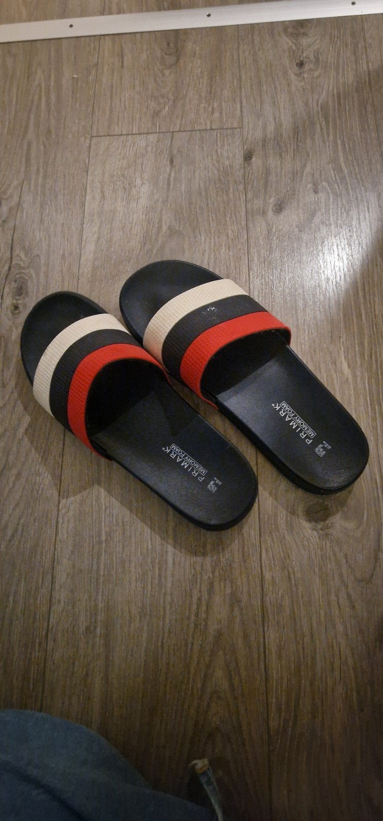 Primark slippers met strepen heren, Ophalen of Verzenden, Gedragen