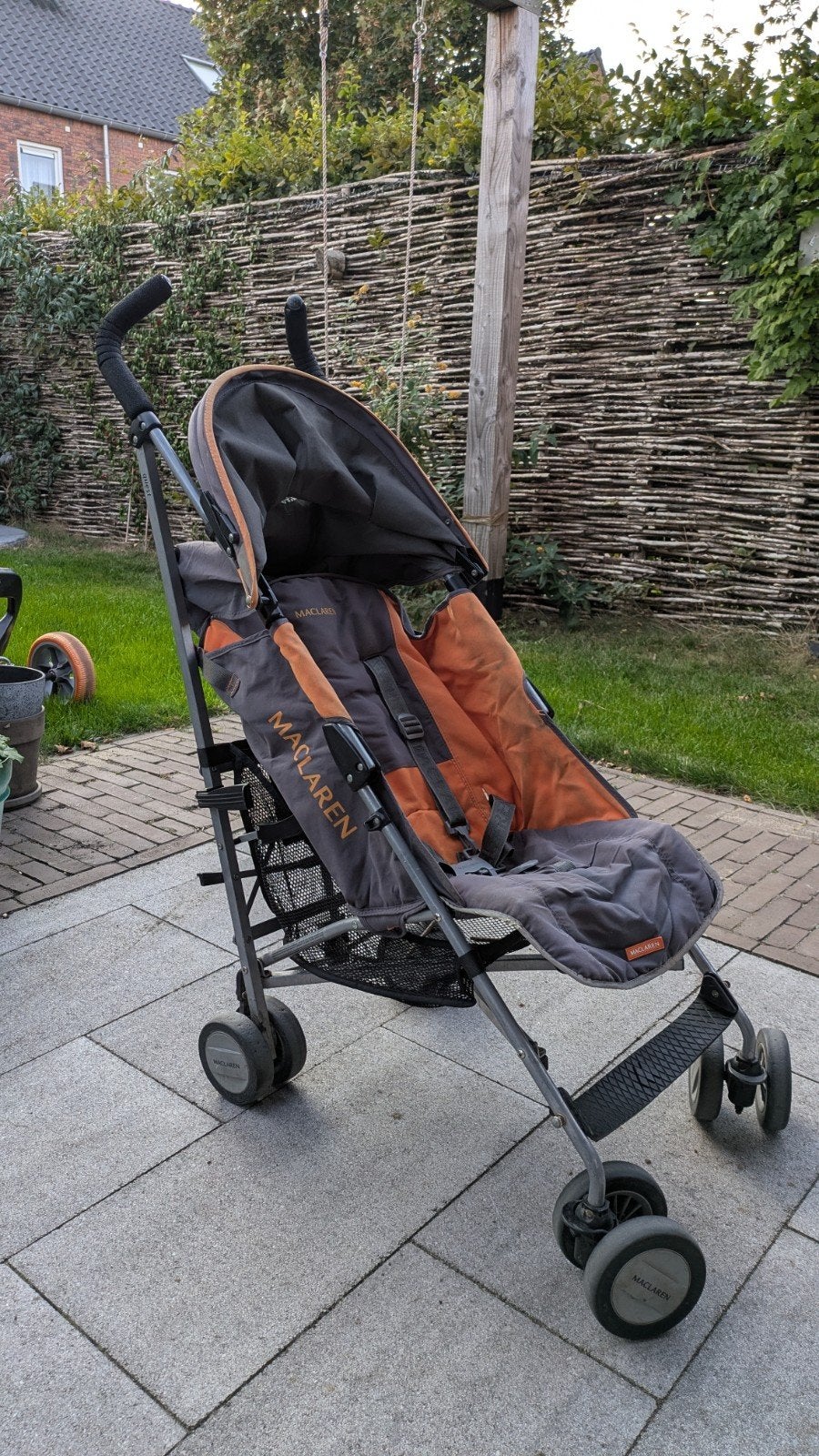 Maclaren buggy, Ophalen, Gebruikt, Maclaren, Verstelbare rugleuning