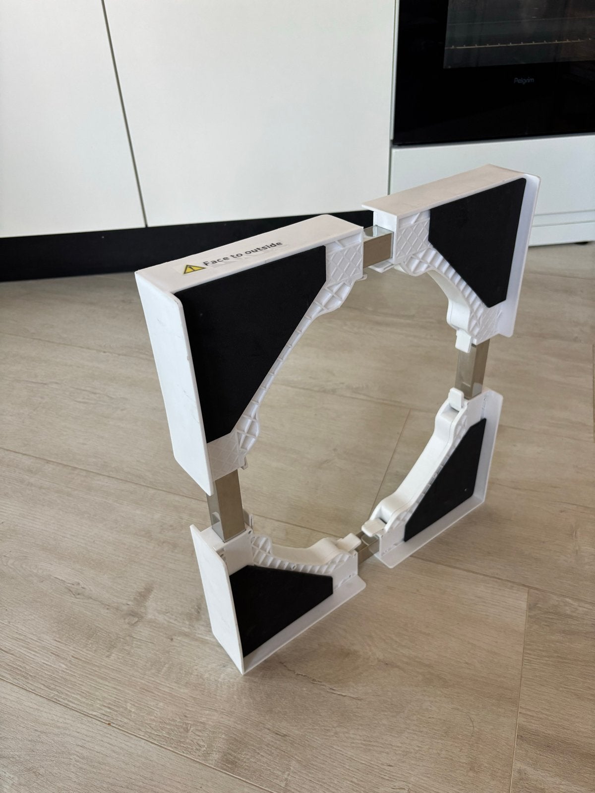 Vonia tussenstuk stacking kit stapelkit washmachine droger, Witgoed en Apparatuur, Ophalen of Verzenden, Nieuw