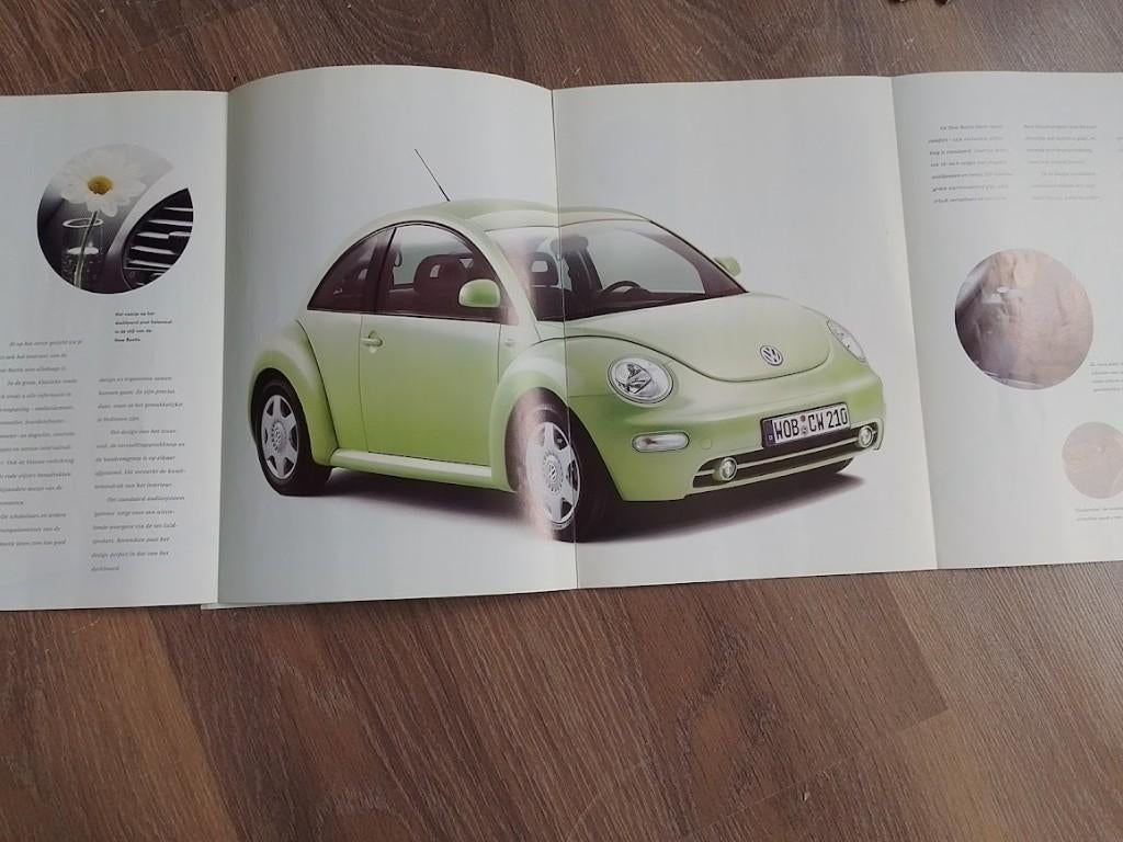 VW Volkswagen New Beetle introductiefolder 1998, Ophalen of Verzenden, Nieuw, Volkswagen