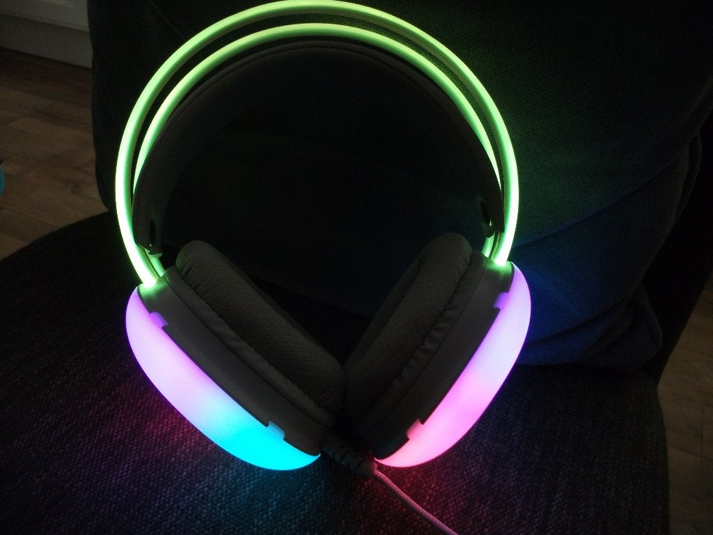 Battletron gaming headset koptelefoon, Ophalen of Verzenden, Zo goed als nieuw, Battletron Gaming, Gaming headset