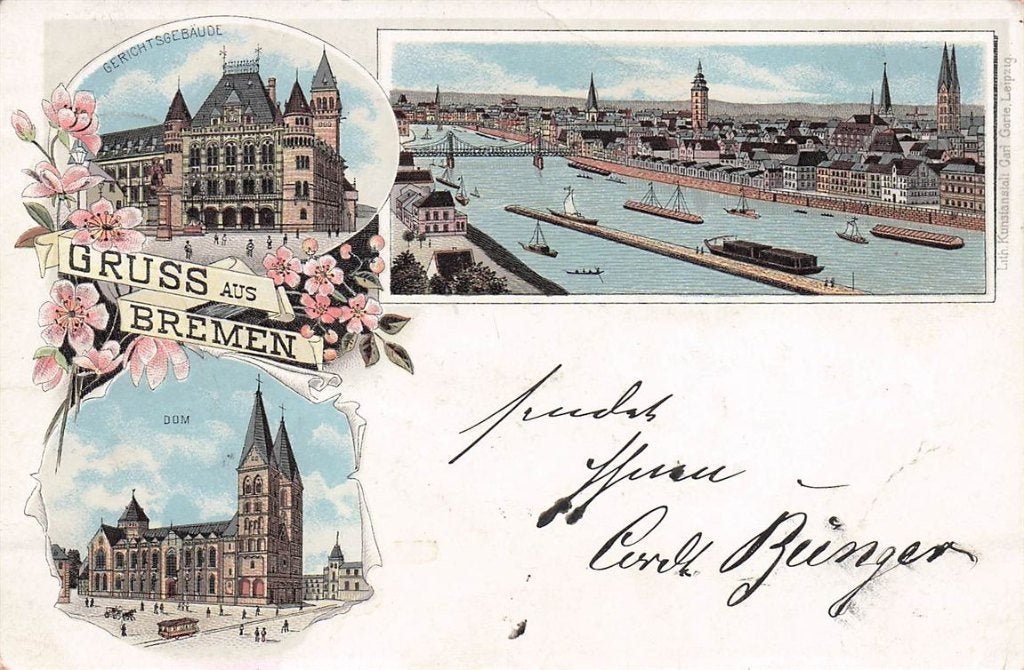 702-162-059 Bremen, Verzenden, Voor 1920, Duitsland