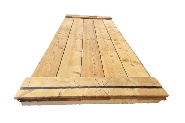 1.92 m2 Thermowood sponningschroot - nr: tp144