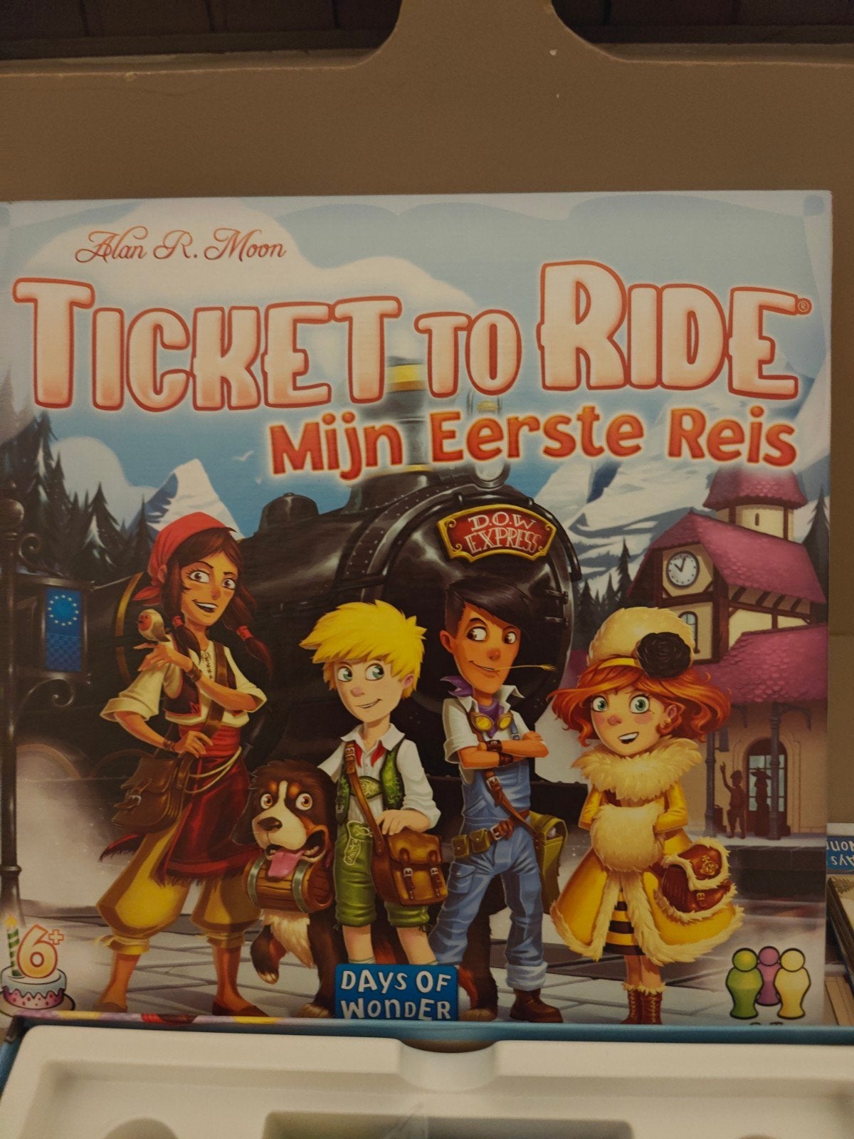 Ticket to Ride: Mijn Eerste Reis - Jeugdversie (Z.G.A.N.), Hobby en Vrije tijd, Drie of vier spelers, Ophalen, Zo goed als nieuw