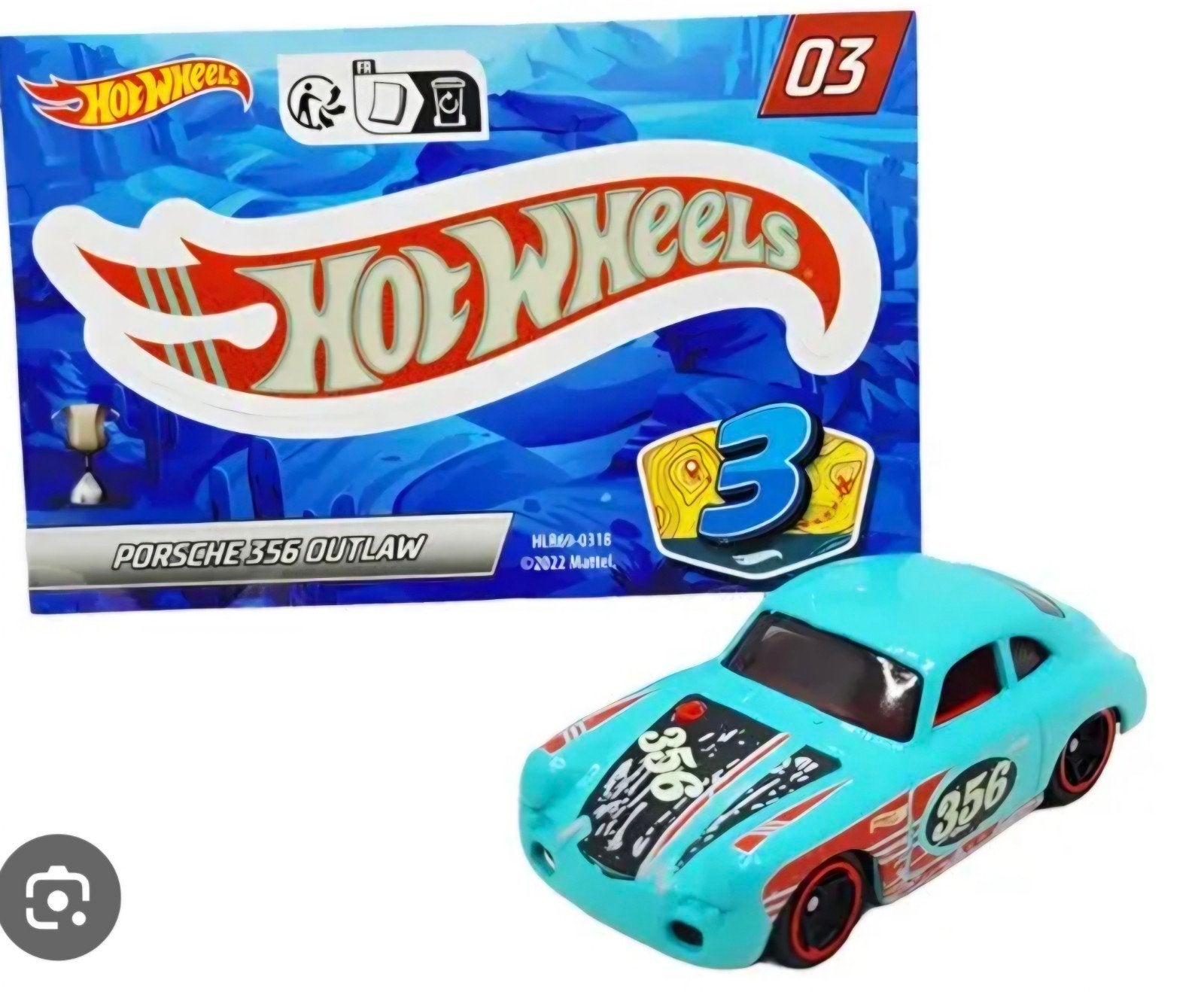 Hot Wheels Mystery Model Porsche 356 Outlaw Ongeopend, Ophalen of Verzenden