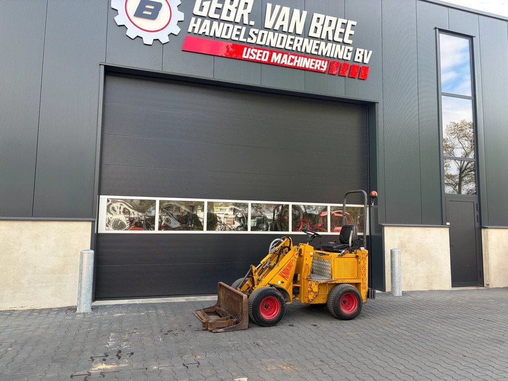 Knikmops 90 minishovel/shovel (bj 2004), Zakelijke goederen, Machines en Bouw | Kranen en Graafmachines, Wiellader of Shovel